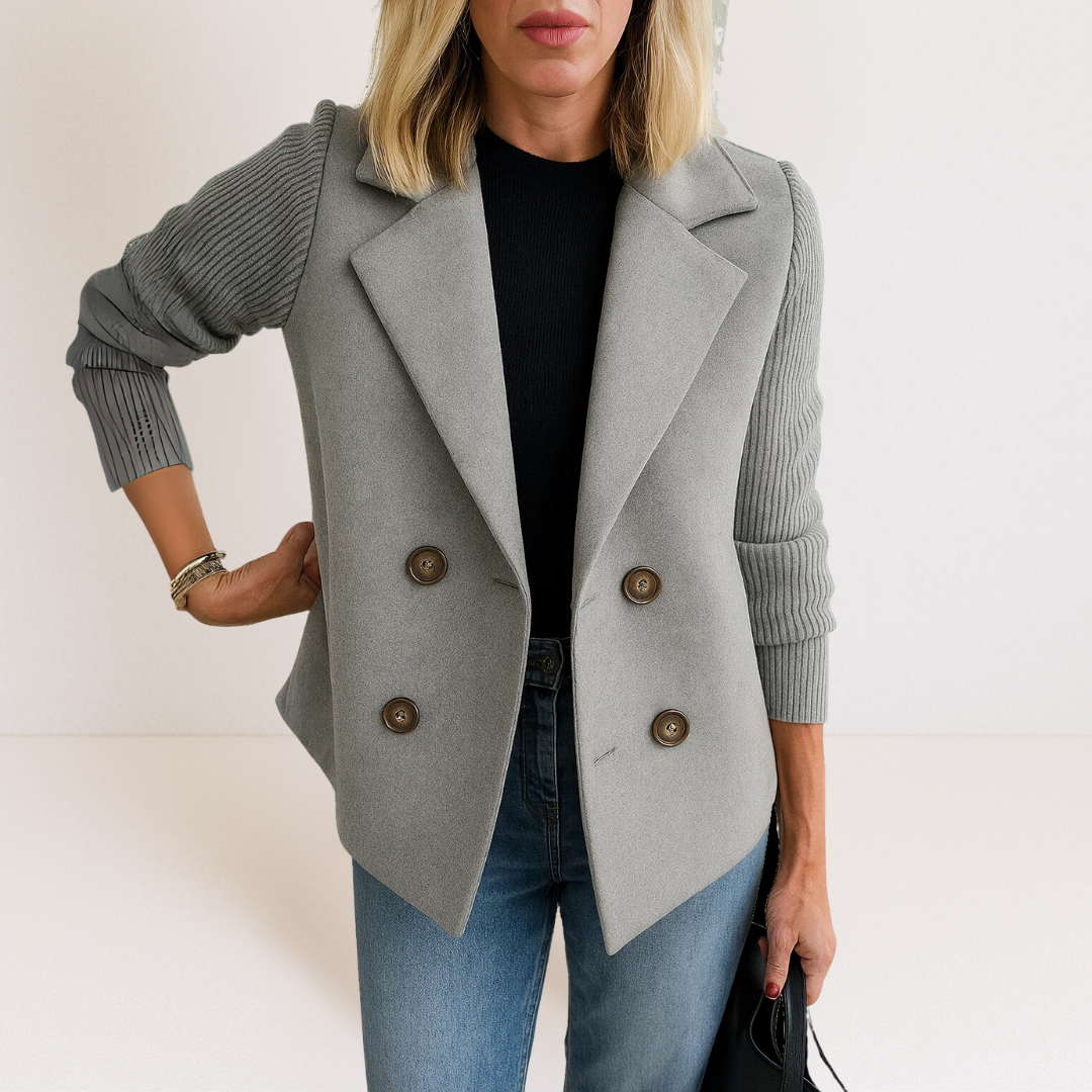 Eliana | Refined Double-Breasted Casual Coat