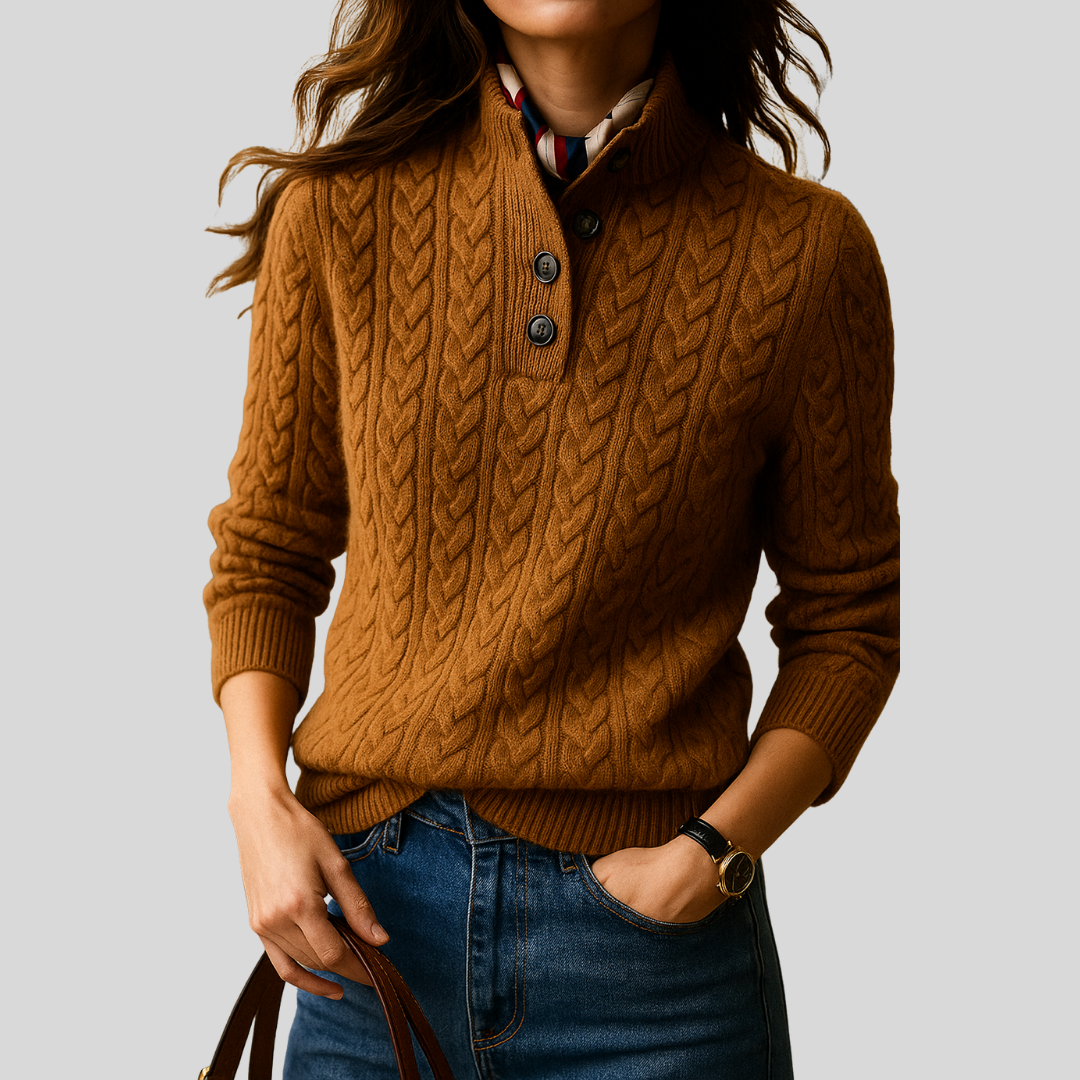 Jireh | Timeless Cable Knit Sweater