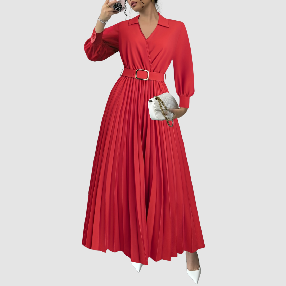 Margot Lane | Everyday Elegance Pleated Dress