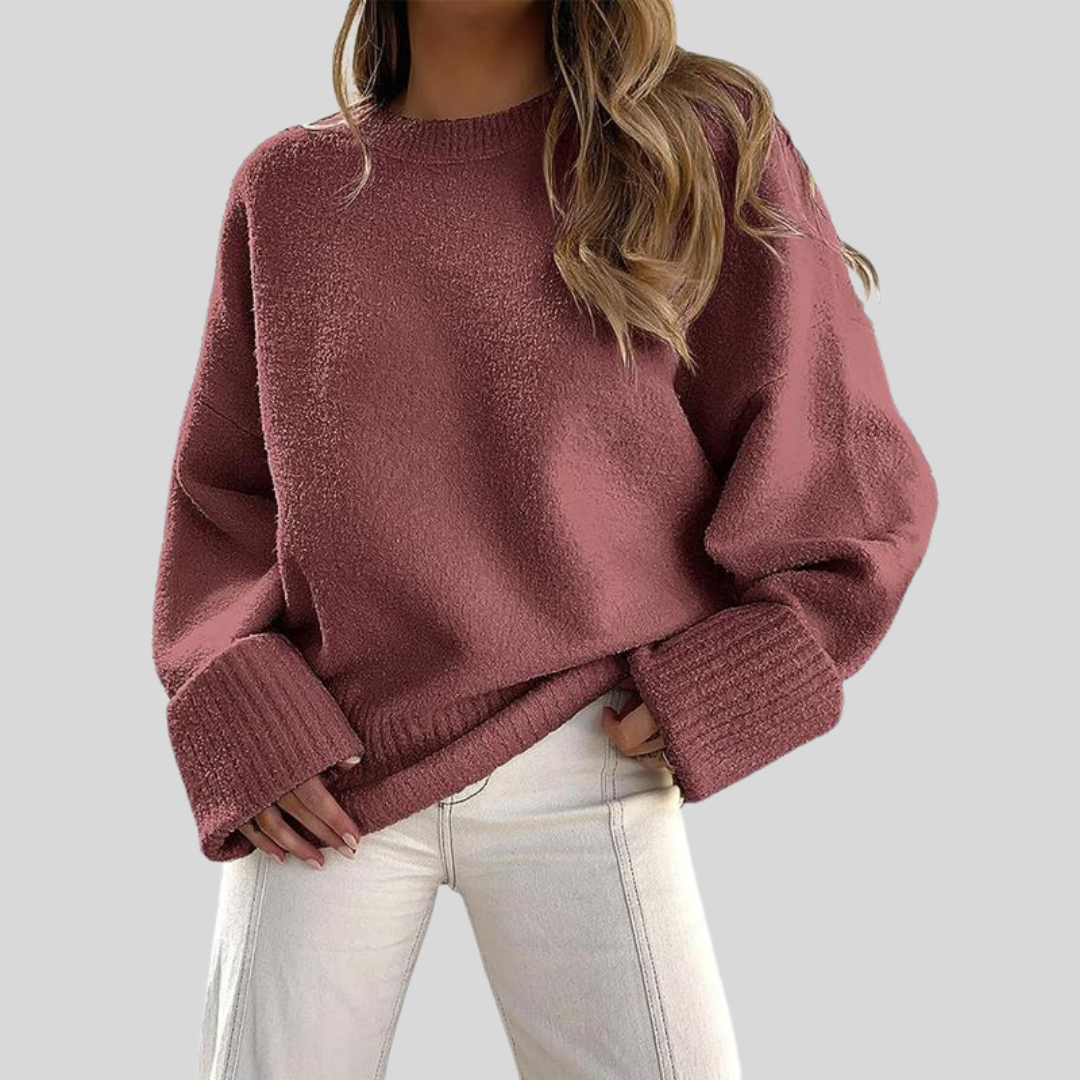 Stella | Long Sleeve Crewneck Sweater