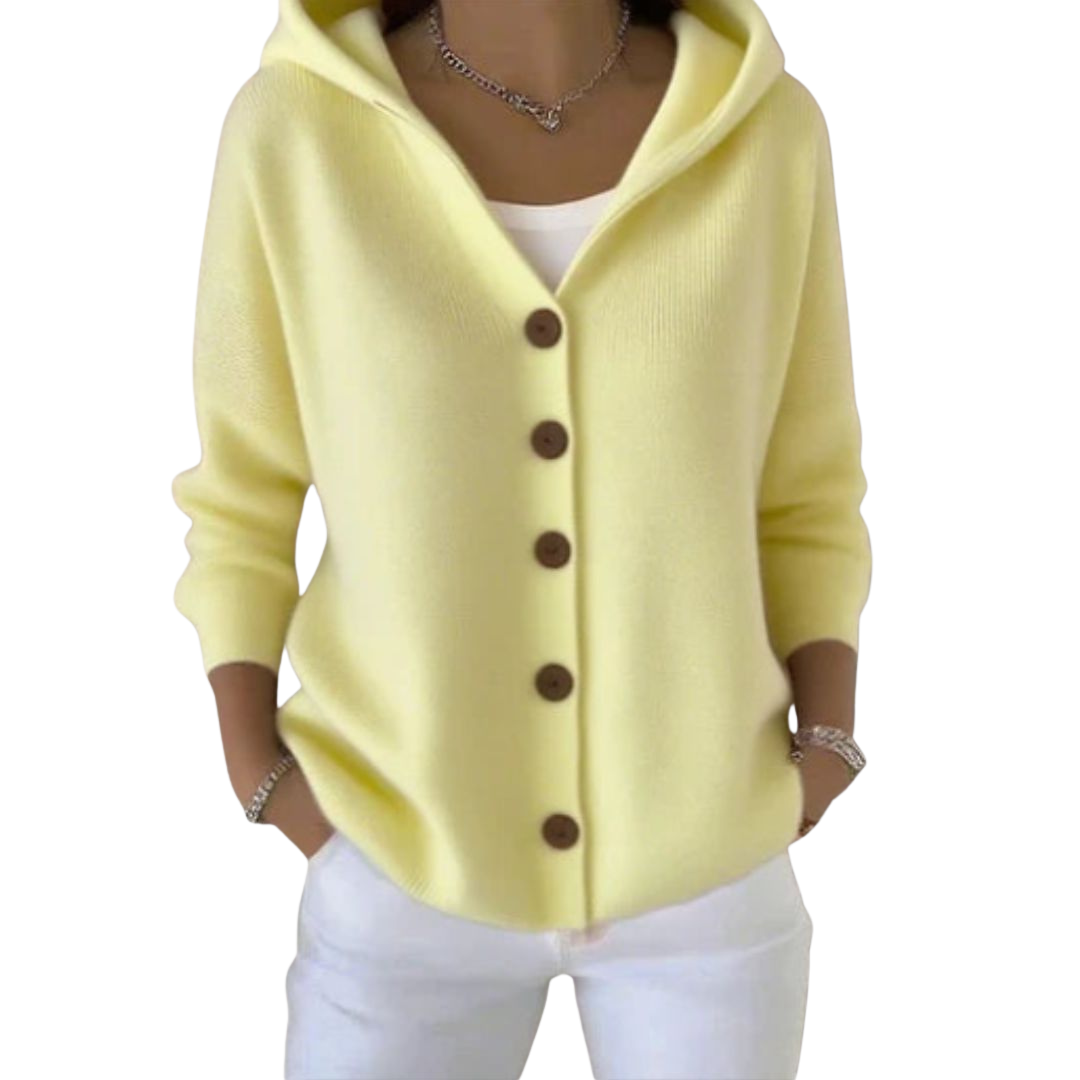 Flower | Long Sleeve Knit Cardigan