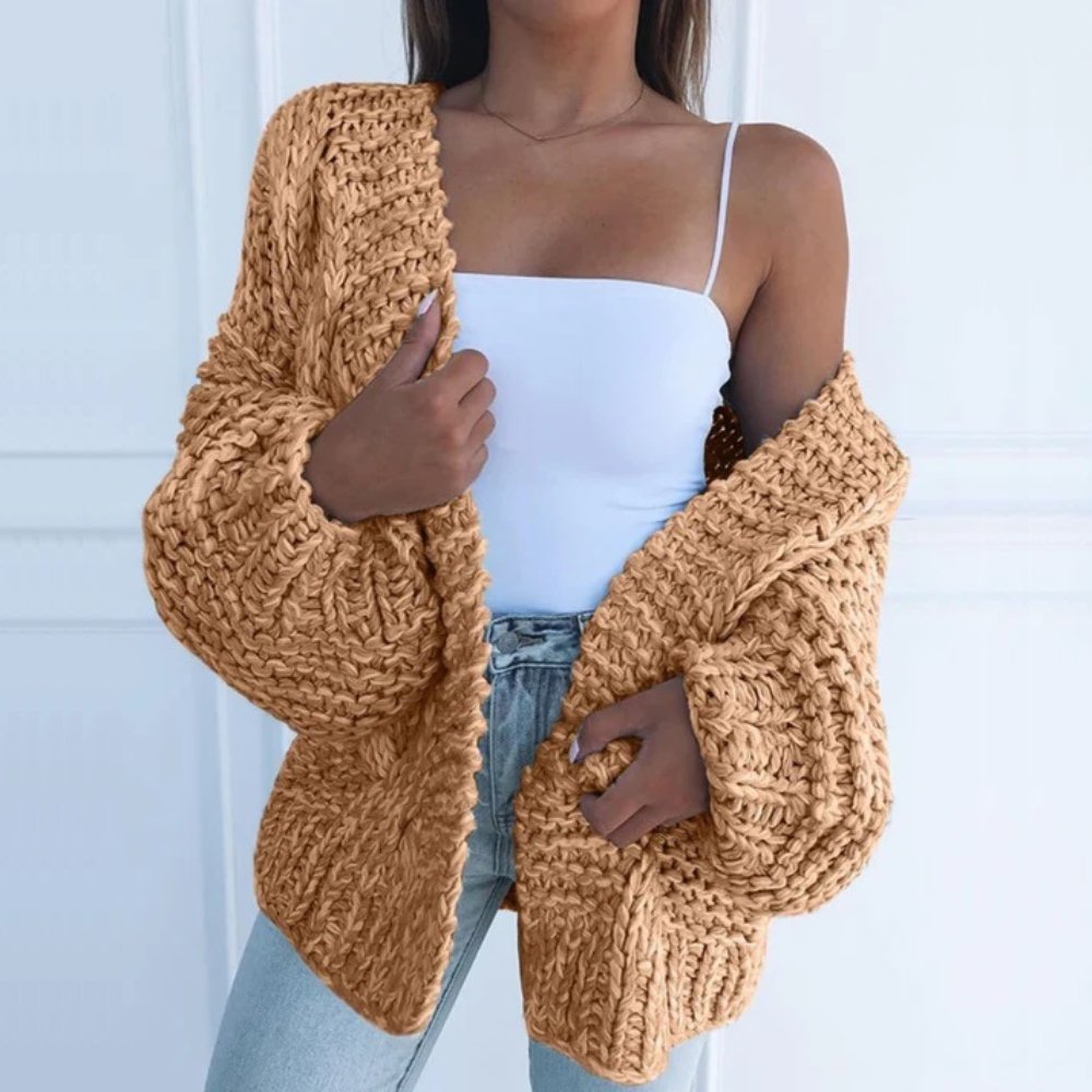 Eleanor™ | Relaxed Chunky-Knit Cardigan