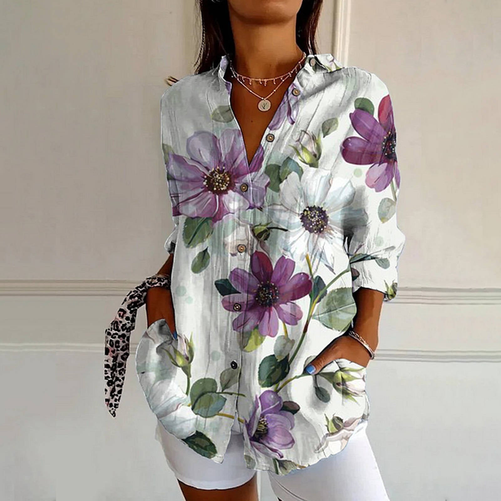 L'Arte Fiorita Shirt by Sofia Amoretti