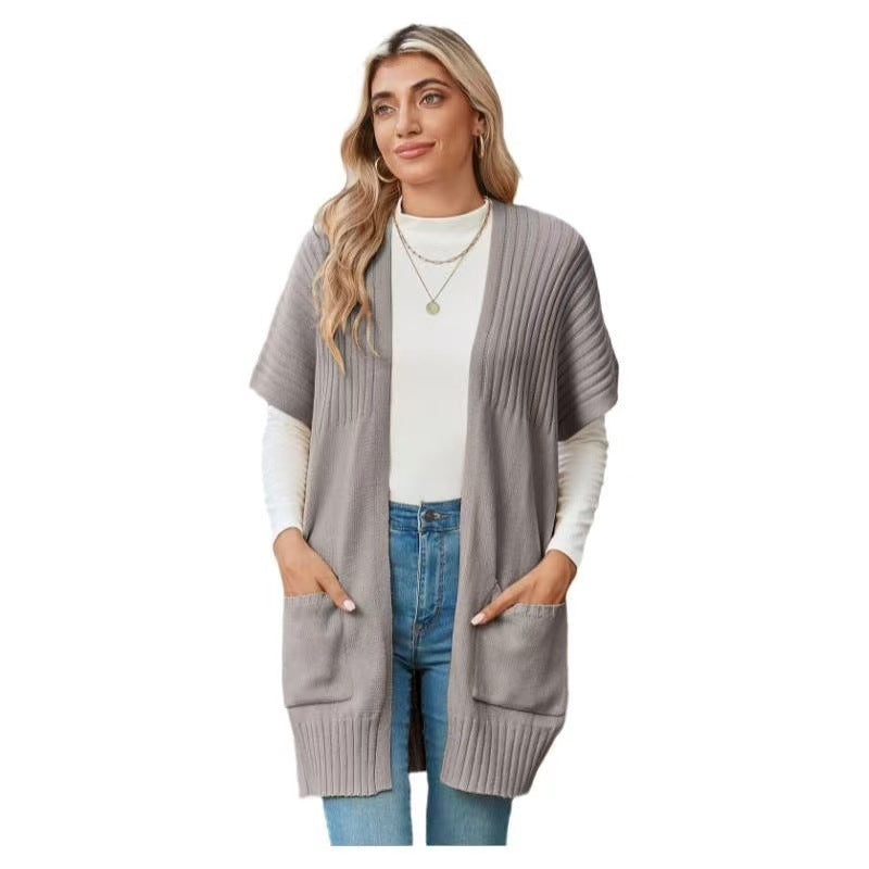 Cassava™ - Lightweight Open-Front Knit Cardigan