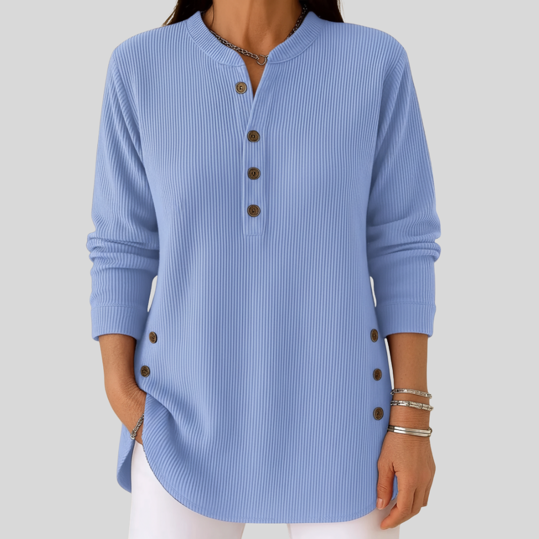 Laura | Soft Long Sleeve Knit Sweater