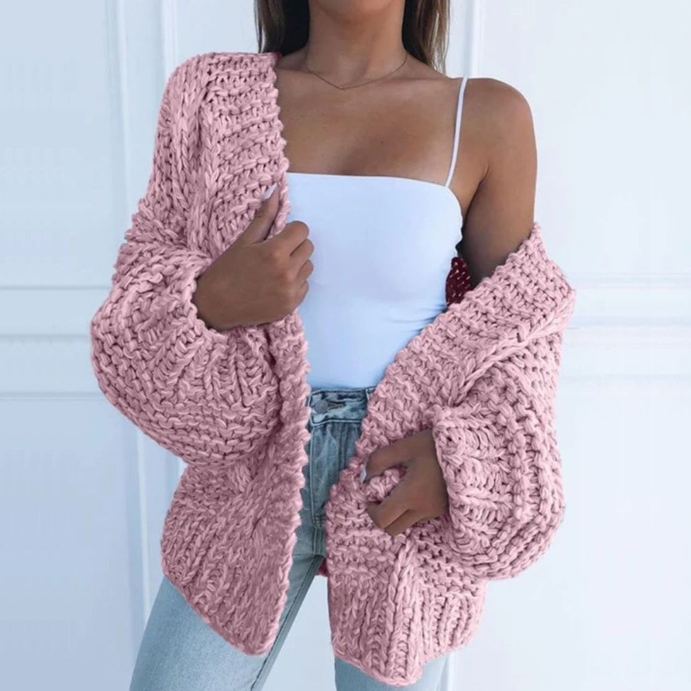 Eleanor™ | Relaxed Chunky-Knit Cardigan