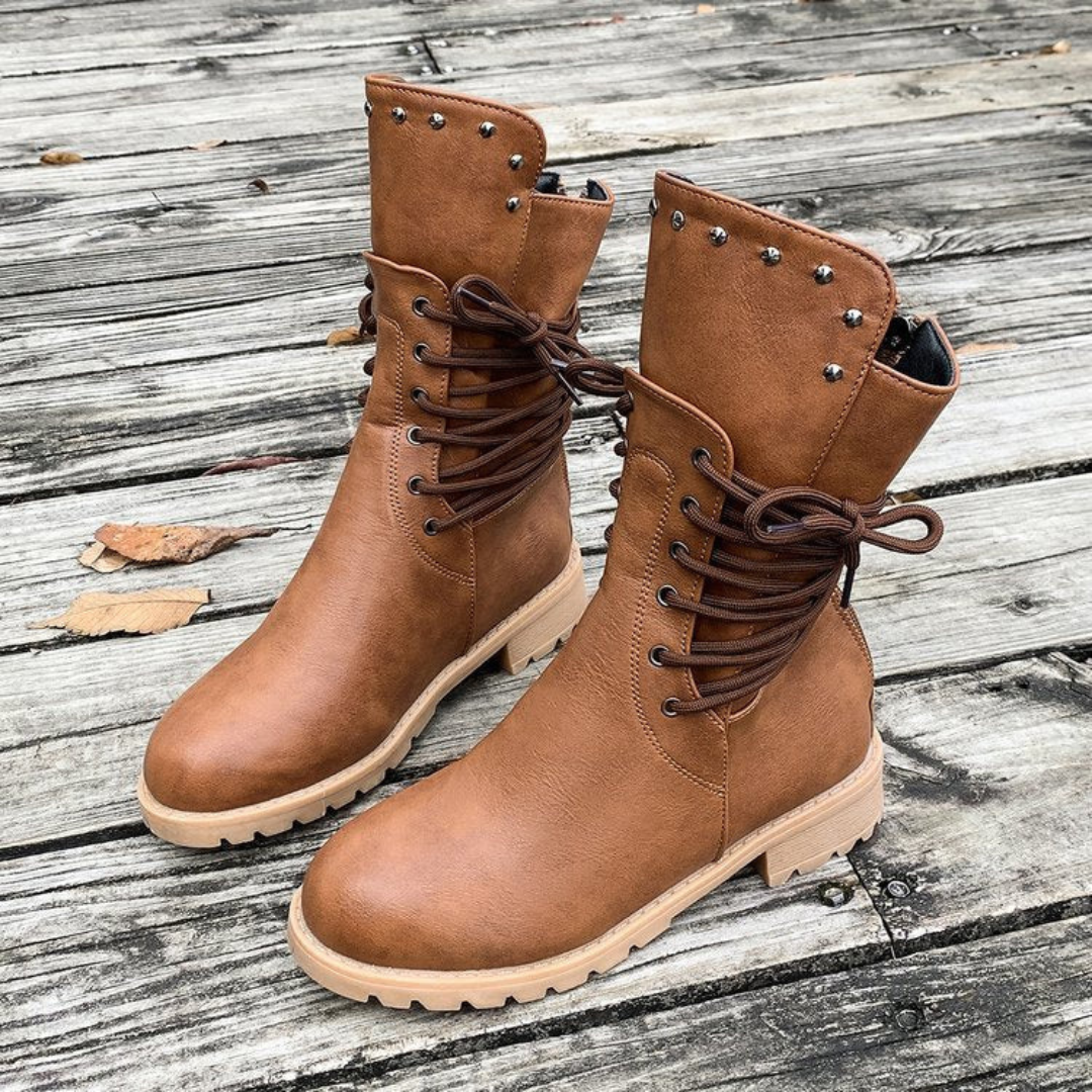 Ainsley | Trendy All-Match Walking Boots