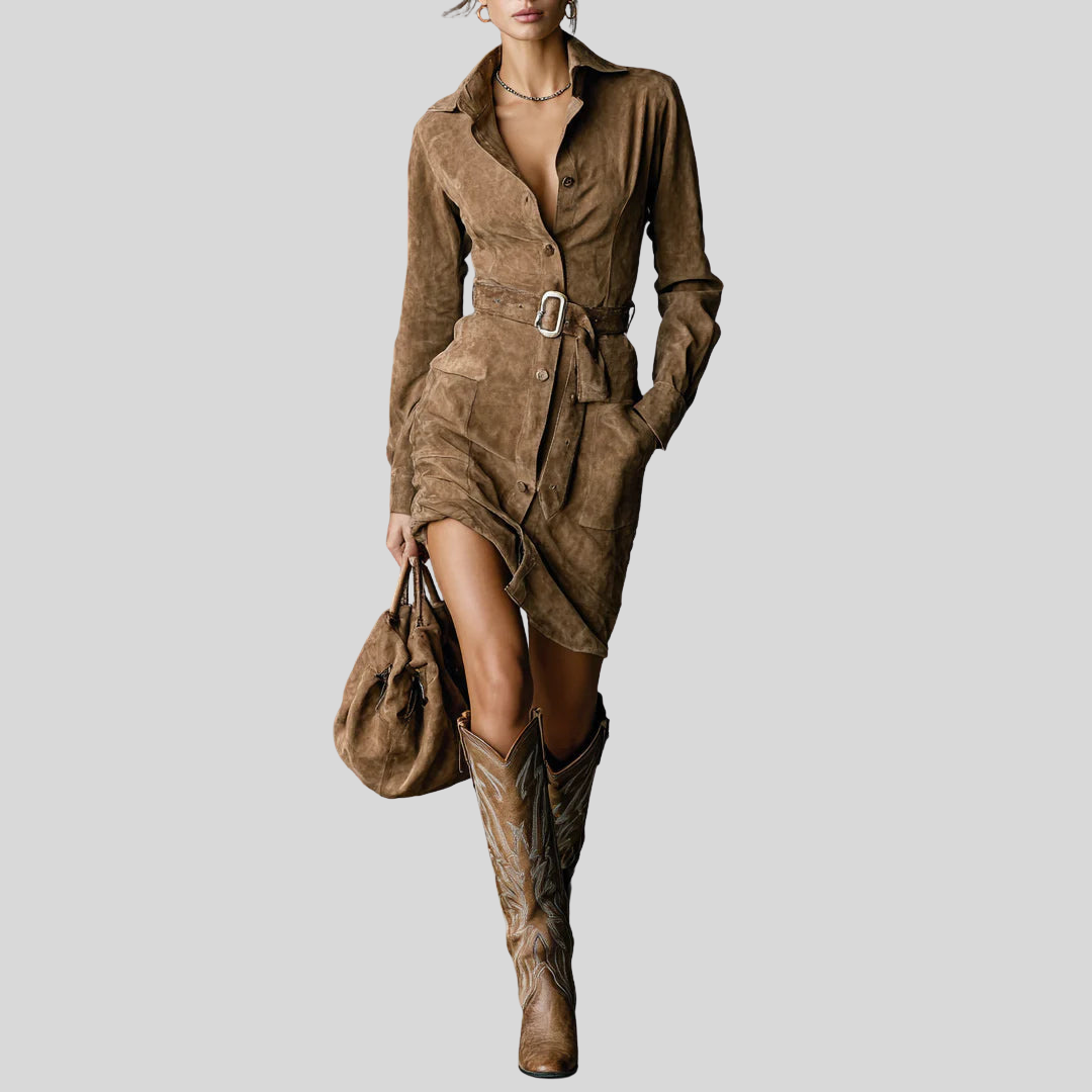 Alindrae | Elegant Casual Mini Dress